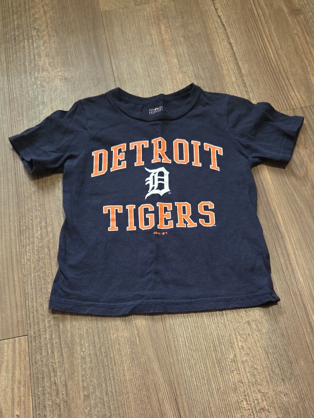 Detroit Tigers Navy Kids Graphic Tee - Official MLB Style